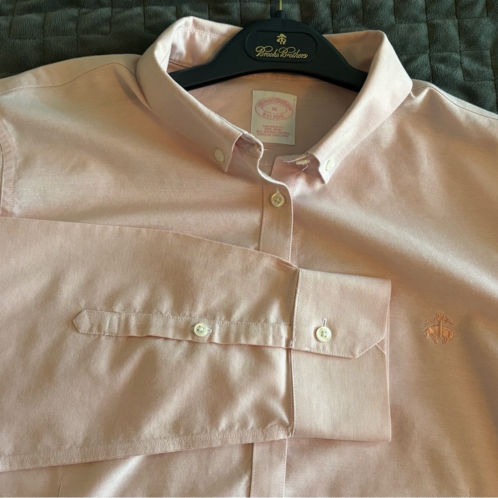 Brooks Brothers Light Pink Cotton Shirt - Picture 6 of 8